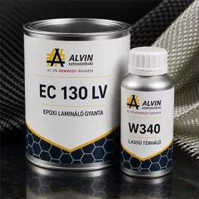 EC 130 LV epoxy resin + W 340 hardener 1+0,3 kg