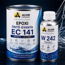   EPOXY CASTING RESIN, CLEAR, UV STABILIZED WITH  35-45 MIN. PROCESS TIME in different sizes