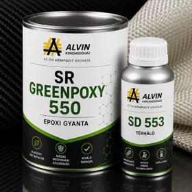 SR 5550 epoxy resin + SD 5502 hardener (1+0,3 kg)