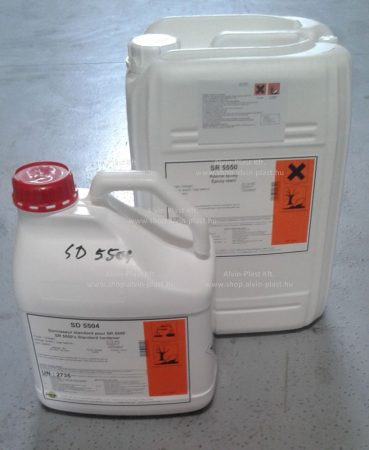 SR 5550 epoxy resin + SD 5506 hardener (1 kg+0,3kg)