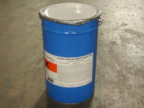 Crystic 65 PA gelcoat iso ecsetes fehér 3101 RAL 9010 (25kg)