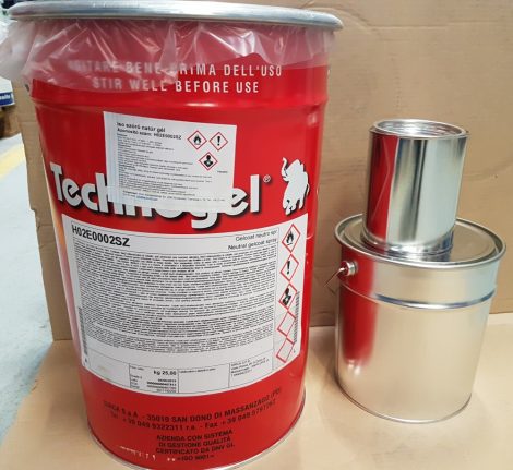 Gelcoat ipari ecsetes natúr H00E0002PZ, kiszerelt 1 kg @