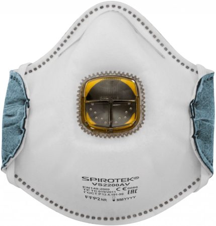 SPIROTEK VS2200AV FFP20AV dust mask with valve