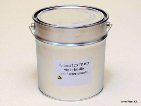 Poliészter isoftálsavas lamináló gyanta - ISN 0841/AT paraffin mentes, kiszerelt 5kg @