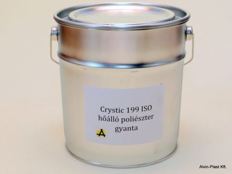 Crystic 199 ISO  poliészter gyanta nem előgy., nem paraffinos, kiszerelt  3kg @
