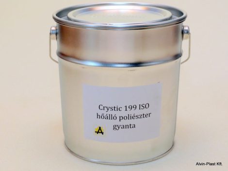 Crystic 199 ISO  poliészter gyanta nem előgy., nem paraffinos, kiszerelt  5kg @