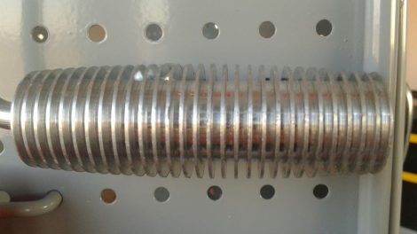 Aluminium Fin Barrel Roller  (BA10/12-070/ENT)(*BAR70/12)