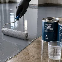 Epoxy flooring resin